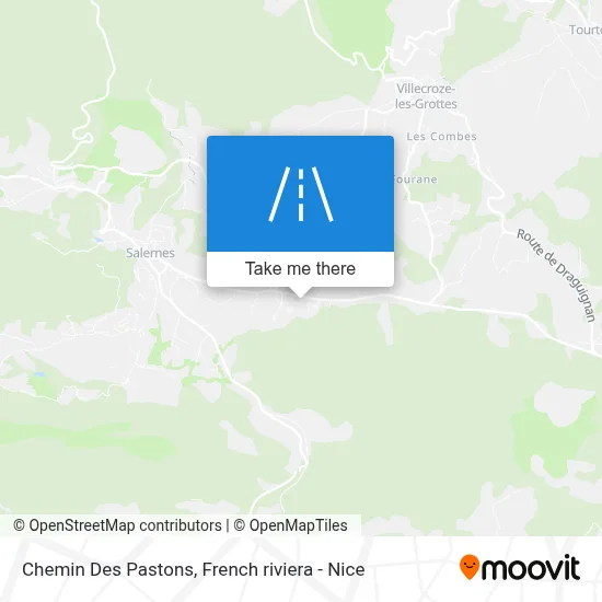 Chemin Des Pastons map