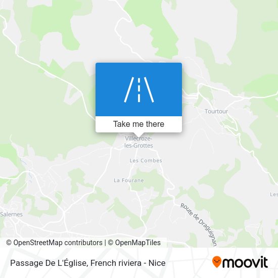 Passage De L'Église map