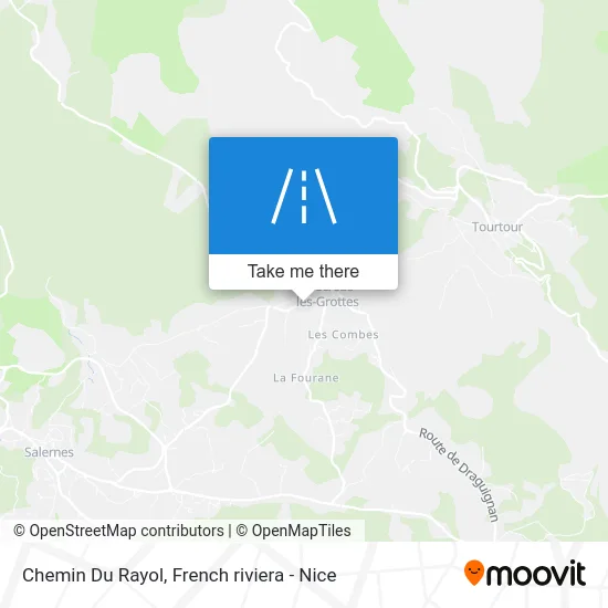Chemin Du Rayol map