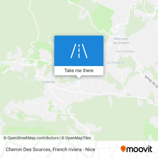 Chemin Des Sources map