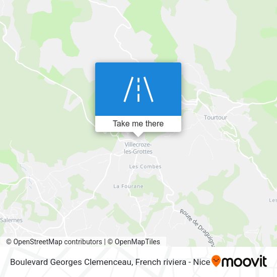 Boulevard Georges Clemenceau map