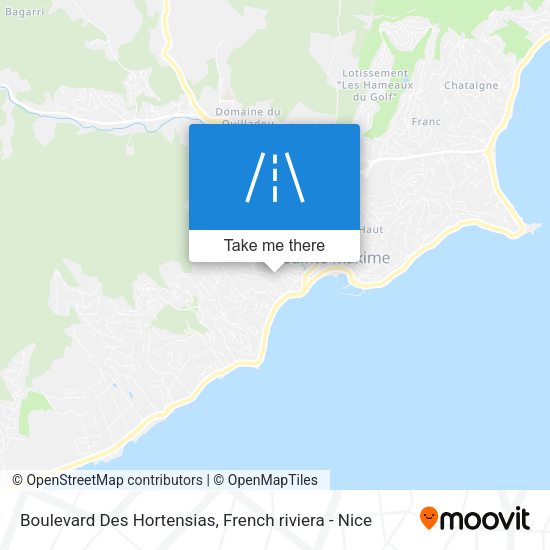 Boulevard Des Hortensias map