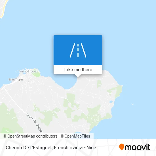 Chemin De L'Estagnet map
