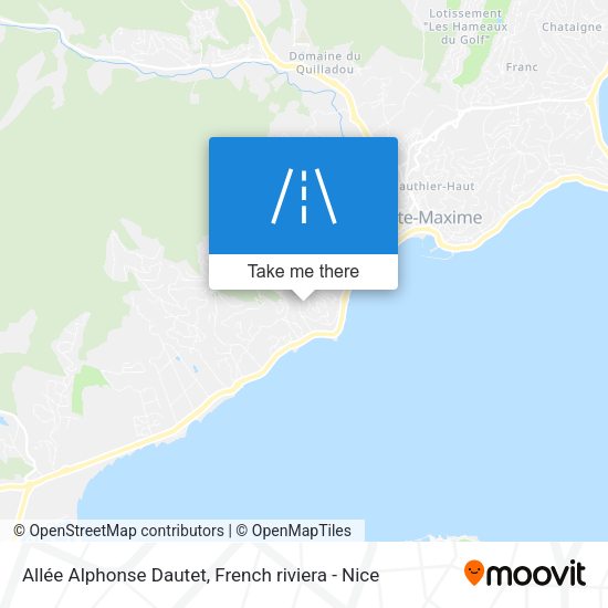 Allée Alphonse Dautet map
