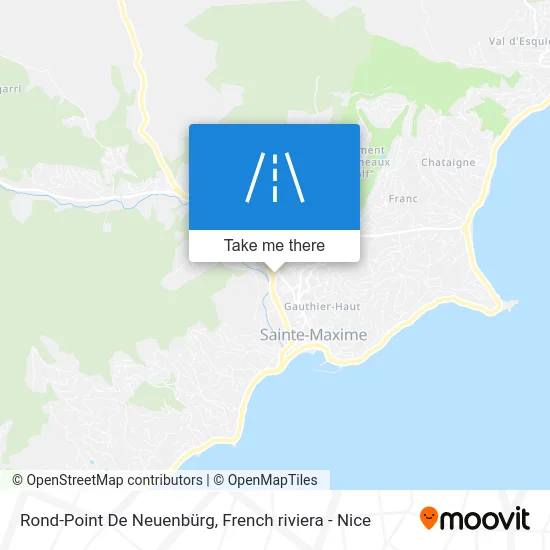 Rond-Point De Neuenbürg map