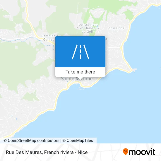 Rue Des Maures map