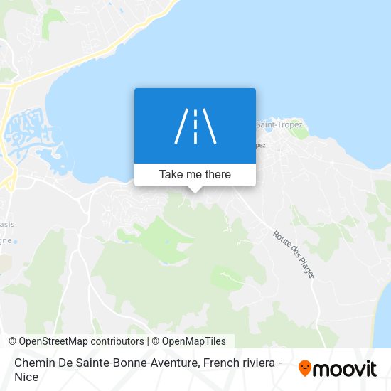 Chemin De Sainte-Bonne-Aventure map