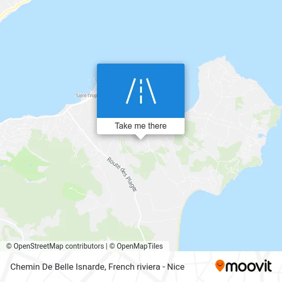 Chemin De Belle Isnarde map