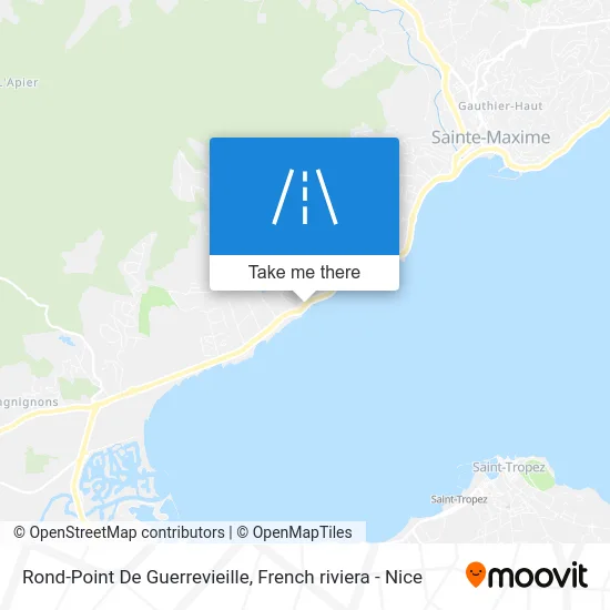 Rond-Point De Guerrevieille map