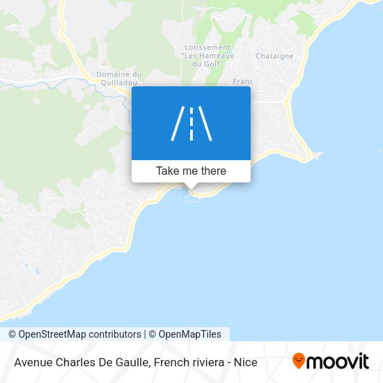 Avenue Charles De Gaulle map