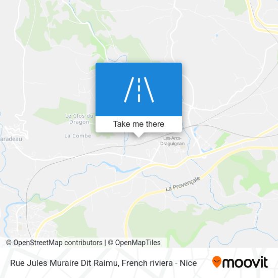 Rue Jules Muraire Dit Raimu map