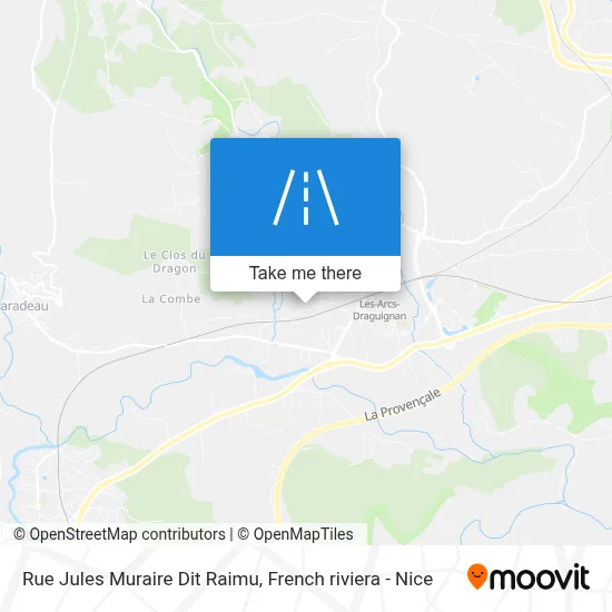 Rue Jules Muraire Dit Raimu map