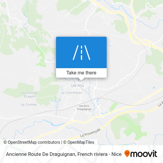 Ancienne Route De Draguignan map