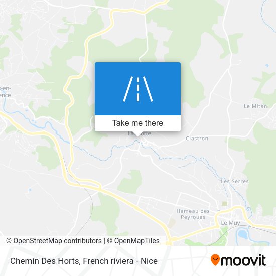 Chemin Des Horts map