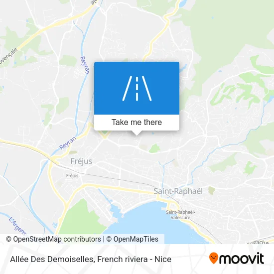 Allée Des Demoiselles map