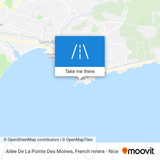 Allée De La Pointe Des Moines map
