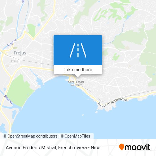 Avenue Frédéric Mistral map