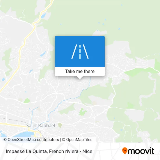 Impasse La Quinta map