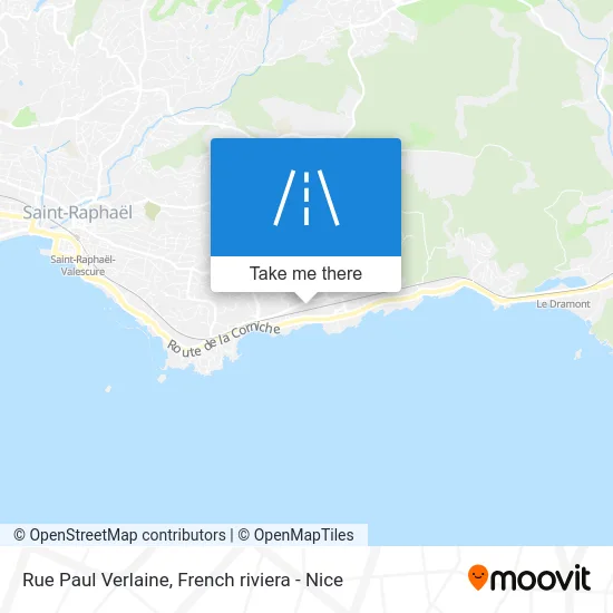 Rue Paul Verlaine map