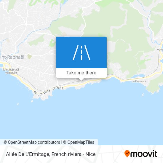 Allée De L'Ermitage map
