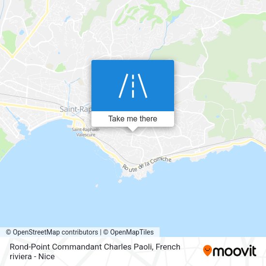 Rond-Point Commandant Charles Paoli map