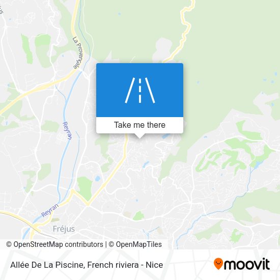 Allée De La Piscine map