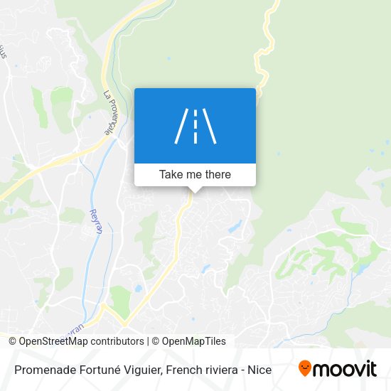 Promenade Fortuné Viguier map