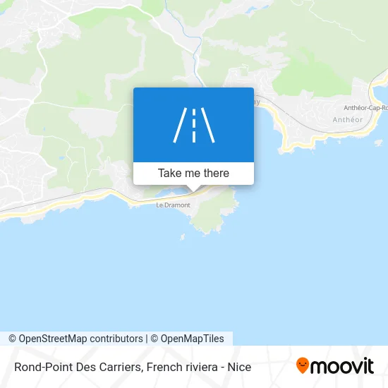 Rond-Point Des Carriers map