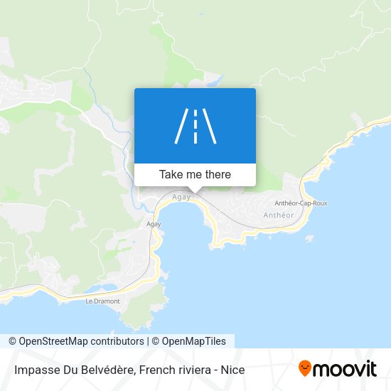 Impasse Du Belvédère map