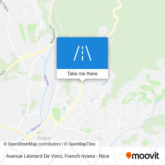 Avenue Léonard De Vinci map