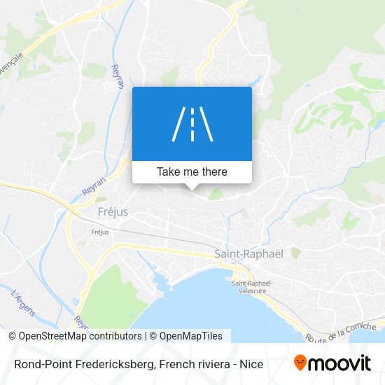 Rond-Point Fredericksberg map