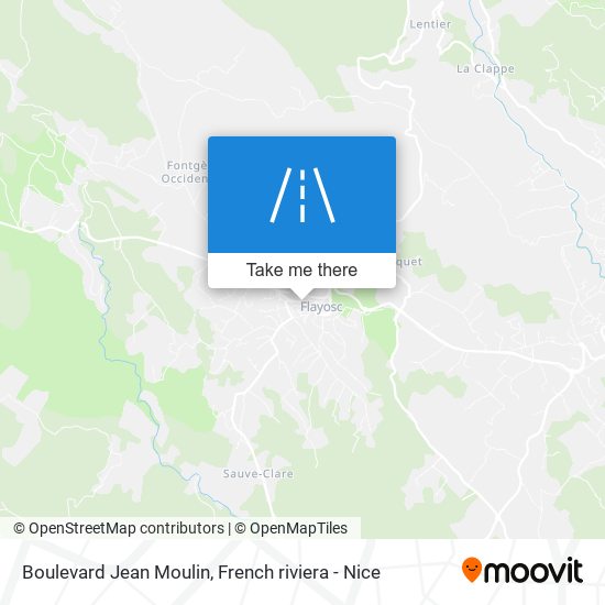 Boulevard Jean Moulin map