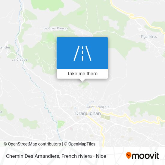 Chemin Des Amandiers map