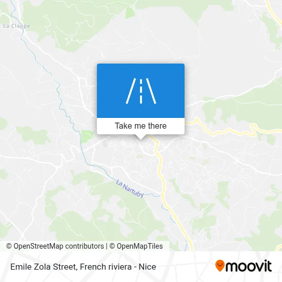 Rue Émile Zola map