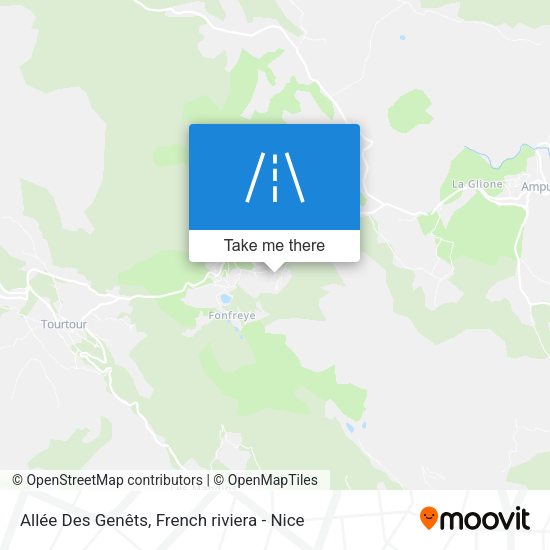 Allée Des Genêts map