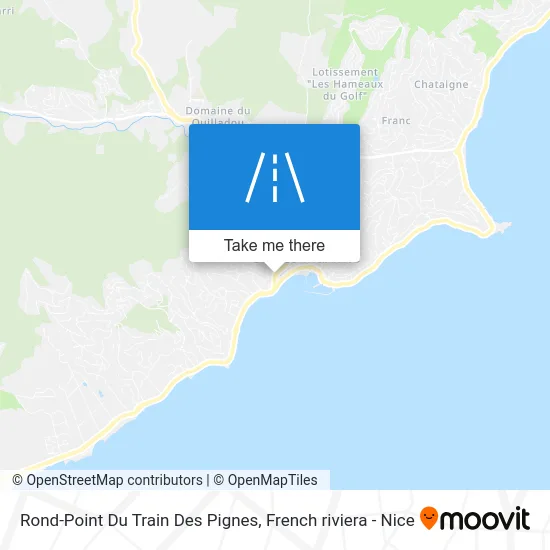 Rond-Point Du Train Des Pignes map