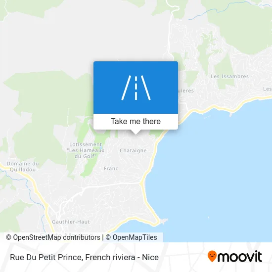 Rue Du Petit Prince map