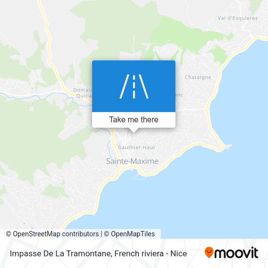 Impasse De La Tramontane map