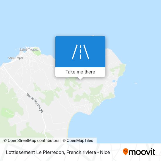Lottissement Le Pierredon map