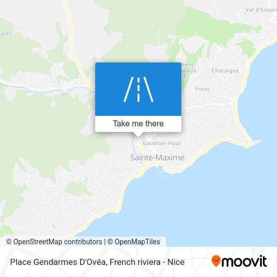 Place Gendarmes D'Ovéa map