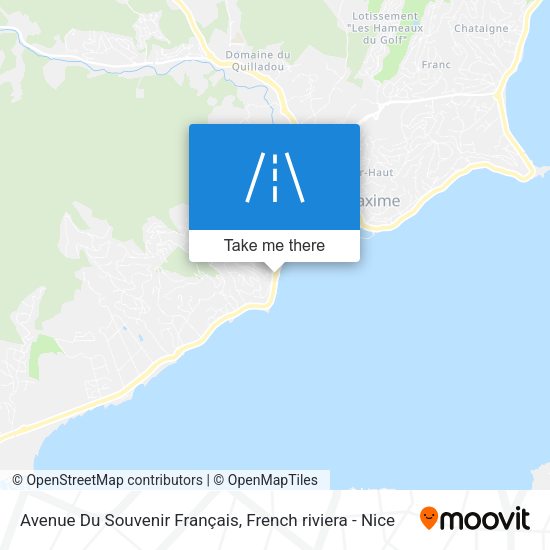 Avenue Du Souvenir Français map