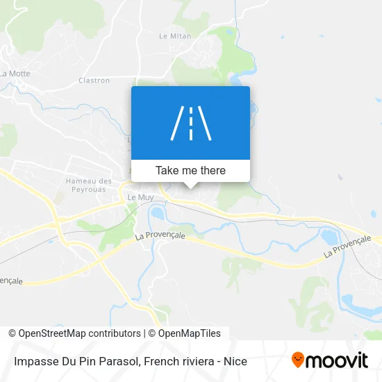 Impasse Du Pin Parasol map