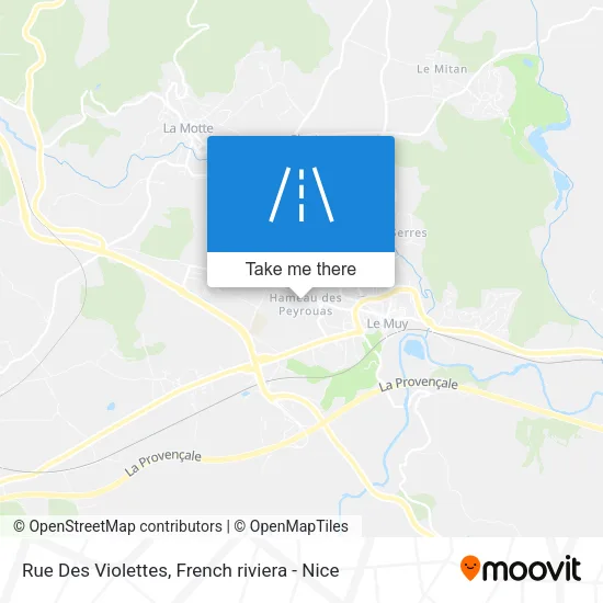 Rue Des Violettes map