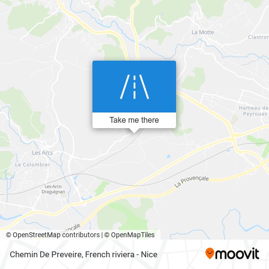 Chemin De Preveire map