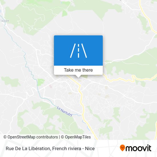 Rue De La Libération map