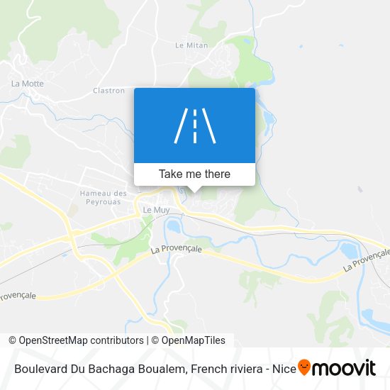 Boulevard Du Bachaga Boualem map