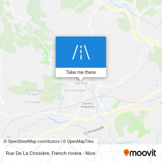 Rue De La Croisière map