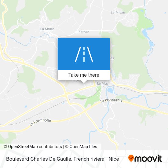 Boulevard Charles De Gaulle map