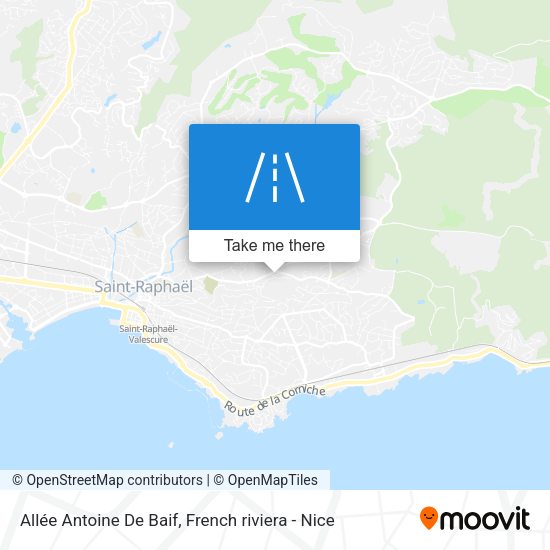 Allée Antoine De Baif map