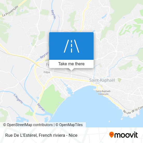 Rue De L'Estérel map
